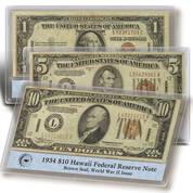 complete set of world war ii hawaii notes HSC b Slabs