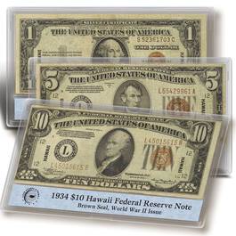 complete set of world war ii hawaii notes HSC b Slabs