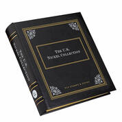 Bonded leather Album Designed to Hold 120 Nickels 155 1
