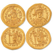 gold coins of the eastern roman GZL b Coins