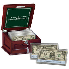 first small size federal reserve notes FRS a Main