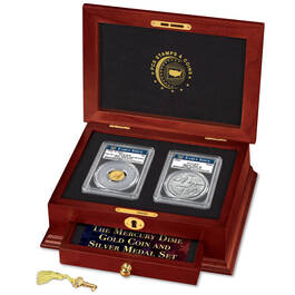 mercury dime gold coin and silver GDQ c Chest