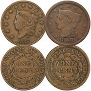 The Last Large US One Cent Coins LOC 2