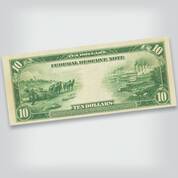Last Large Size Federal Reserve Notes FRL 1