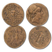ancient greek coins of mithradates vi AMG b Coins