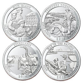 national parks state quarters ABQ c Coins