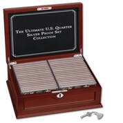 ultimate us quarter silver proof set collection ASQ d Chest