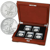 complete set of 2024 american eagle silver dollars EC4 a Main