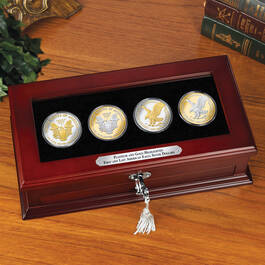 platinum gold highlighted first last american eagles EGP g Disp
