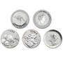 silver dollars of aust SAN b Coins
