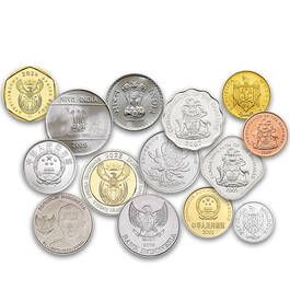 money of the world coin collection MWD a Main