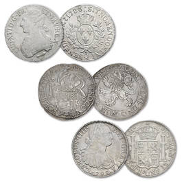 silver coinage of the american colonies EAC b Coins