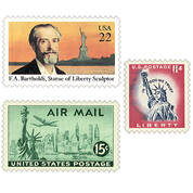 statue of liberty coin and stamp collection SCD b Stamps