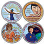 colorized celebrating america coin CQC b Coin