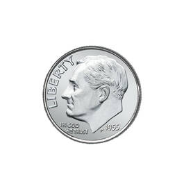 The Complete Collection of Uncirculated Roosevelt Silver Dimes RUD 2