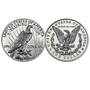 2023 showcase set of ms pr69 morgan and peace silver MP6 d Coins