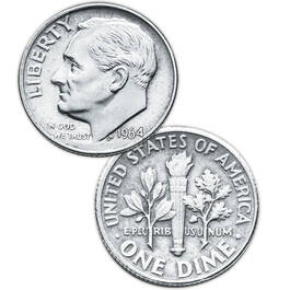 complete roosevelt silver dime collection RDM c Coin