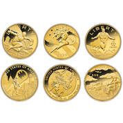 complete set of 2025 american superhero proof gold DCG b Coins