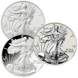 american eagle silver dollar 20th anniversary set ETA a Main