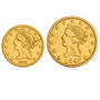 liberty head gold coin motto variety set GMV c Coins