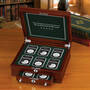 Display Chest With 10 Rectangular Recesses 149 1