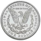 Five Decade Set of Choice Uncirculated Morgan Silver Dollars   M6 M64 2