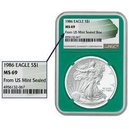 The Silver Eagle Monster Box Collection EMB 3