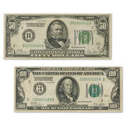 first small size federal reserve notes FRS b Notes