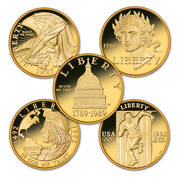 us proof gold coin collection GM5 b Coins