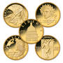 us proof gold coin collection GM5 b Coins