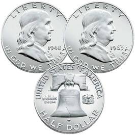 The Choice Uncirculated Franklin Half Dollar Collection BCU 2