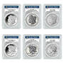 2023 showcase set of ms pr69 morgan and peace silver MP6 a Main