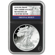 complete original design proof silver eagles EOP a Main