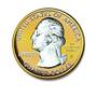 The Platinum  Gold Highlighted US State Quarters Collection AB2 3