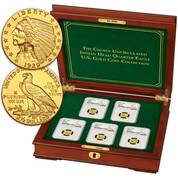 choice uncirculated indian head quarter eagle us gold GIG a Main