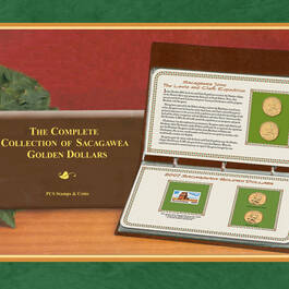 The Complete Uncirculated Collection of Sacagawea Dollars NSP 3