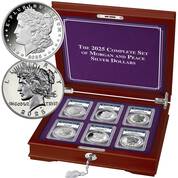 2025 complete set of morgan and peace silver dollars MP5 a Main