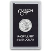 Officially Sealed Carson City Mint Morgan Silver Dollars MCG 1