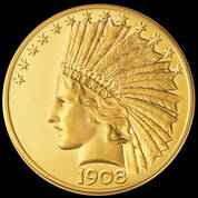 10 dollar indian head gold coin complete type set GTE a Main