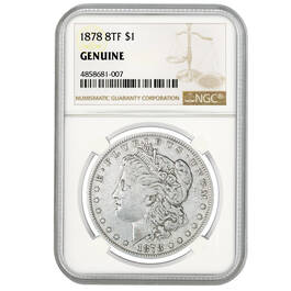 rarely seen morgan silver dollars ODD c Slab
