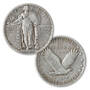 1917 type set of standing liberty quarters SQV d Coin