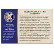 colorized statehood innovation dollar coins ICD b Card
