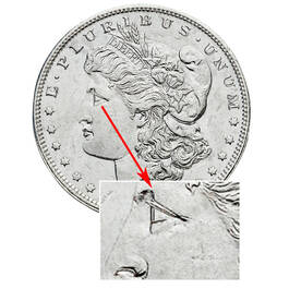 rarely seen morgan silver dollars ODD b Insert