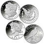 perfect 10 set of 2025 early releases proof morgan and XP5 b Coin