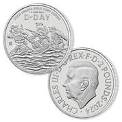 d day 80th anniversary limited edition silver coin DMT b Coin