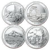 national parks state quarters ABQ b Coins