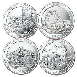 national parks state quarters ABQ b Coins