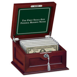 first small size federal reserve notes FRS c Chest