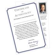 george hw bush presidential dollar and medal BRP b Cert