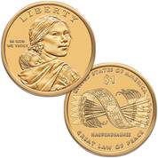 2010 native american dollar error coin NAE b Coin